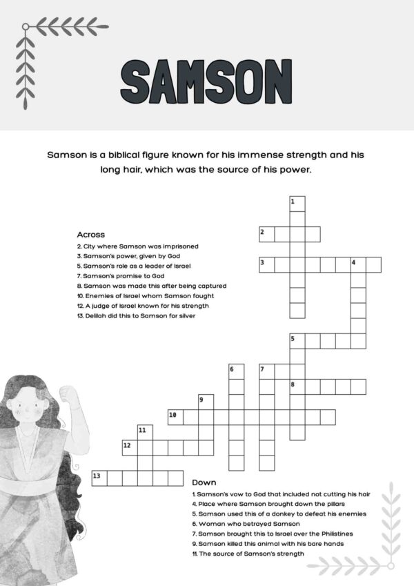 Free Download: Bible Heroes Puzzle Book for Kids (Ages 8–12) - Image 3