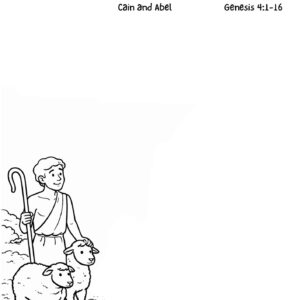 Genesis 4:1–16 Cain and Abel – Devotional Drawing Page