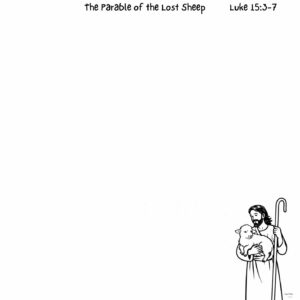 Luke 15:3–7 - The Parable of the Lost Sheep – Devotional Drawing Page